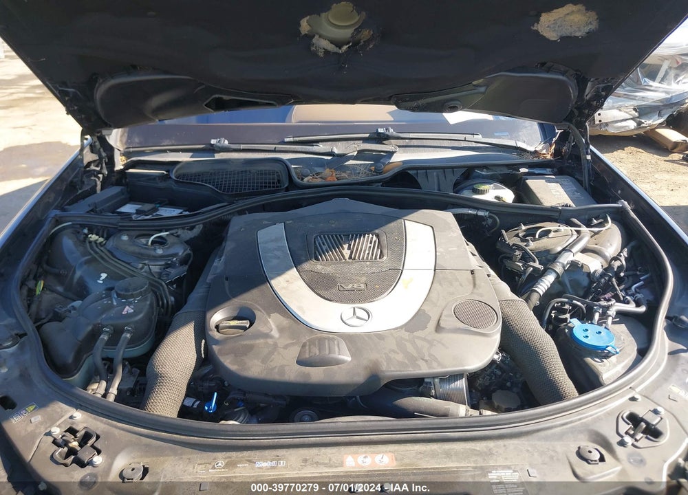 2007 MERCEDES-BENZ S 550 VIN: WDDNG71X47A076160