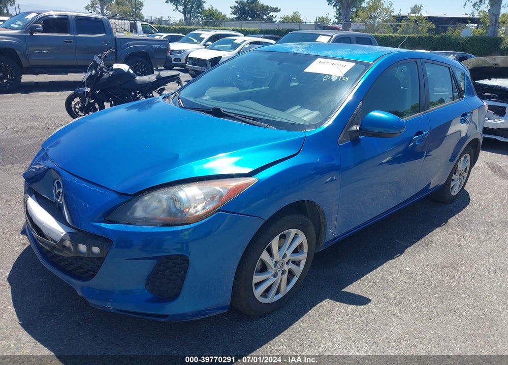 2012 MAZDA 3 I TOURING VIN: JM1BL1L89C1548360