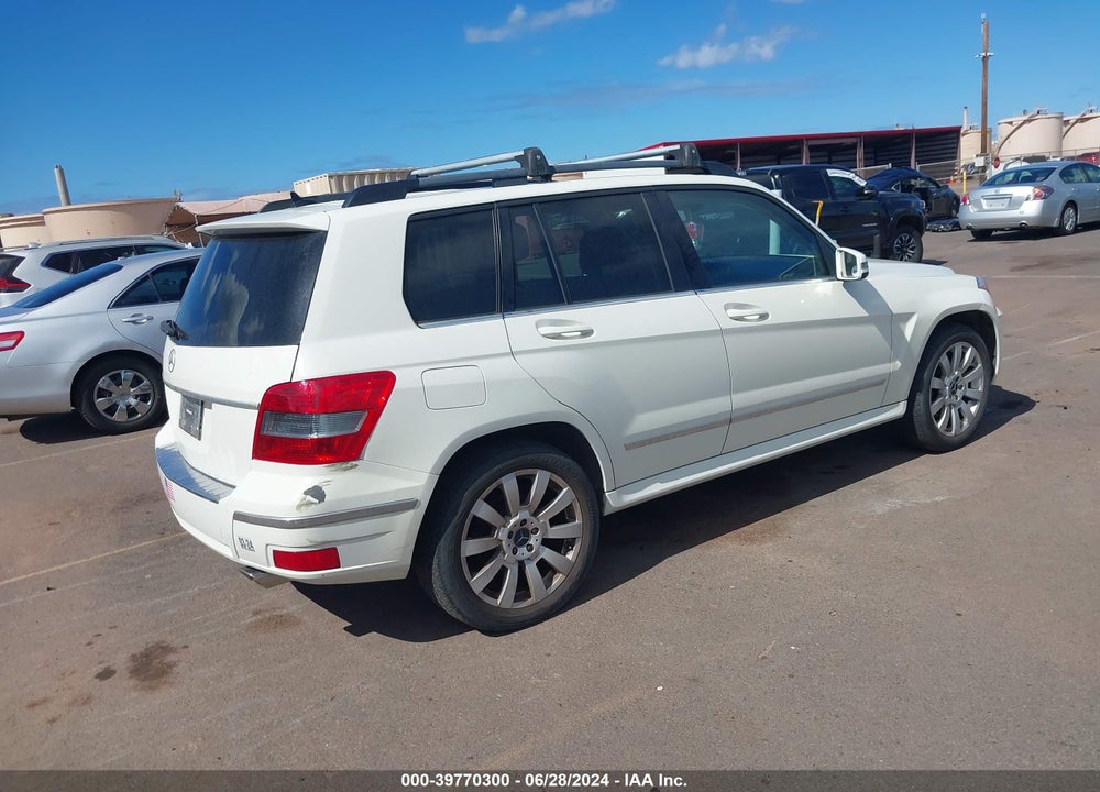 2011 MERCEDES-BENZ GLK 350 VIN: WDCGG5GB4BF657621
