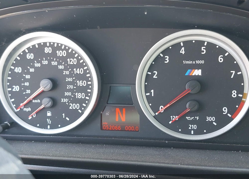 2006 BMW M5 VIN: WBSNB93536B583617