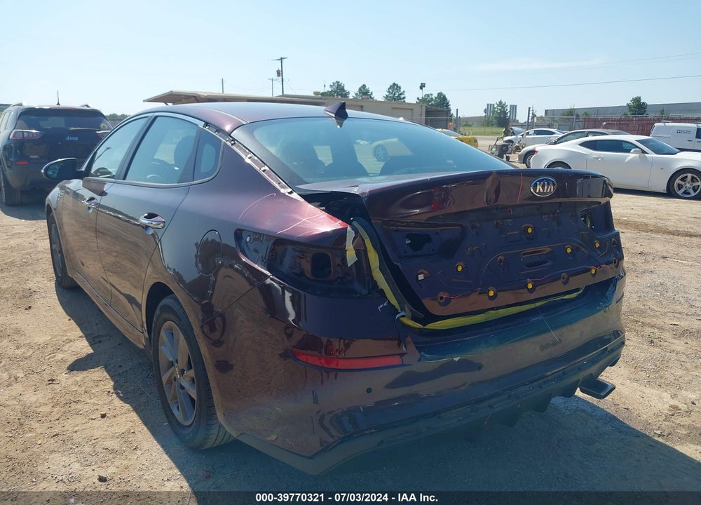 2020 KIA OPTIMA LX VIN: 5XXGT4L39LG412584