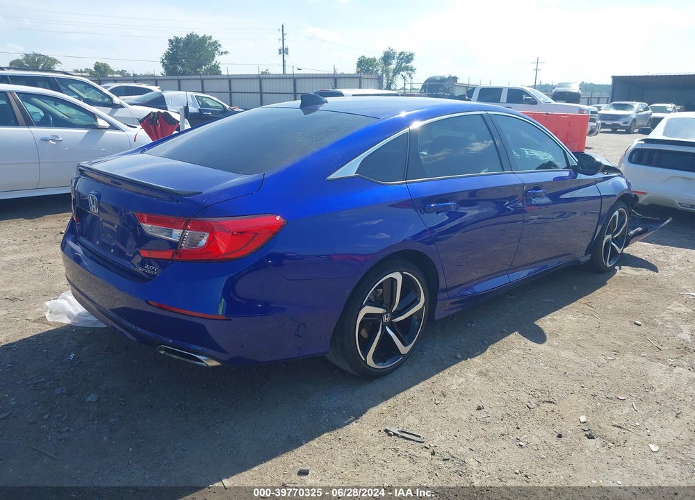 2021 HONDA ACCORD SPORT 2.0T VIN: 1HGCV2F3XMA023752