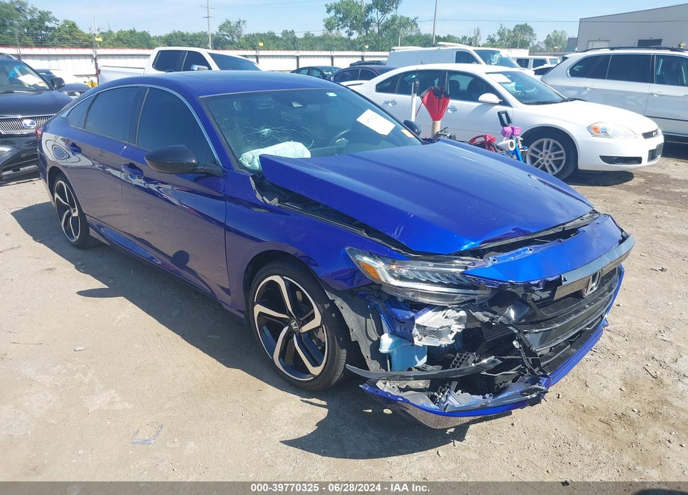 2021 HONDA ACCORD SPORT 2.0T VIN: 1HGCV2F3XMA023752