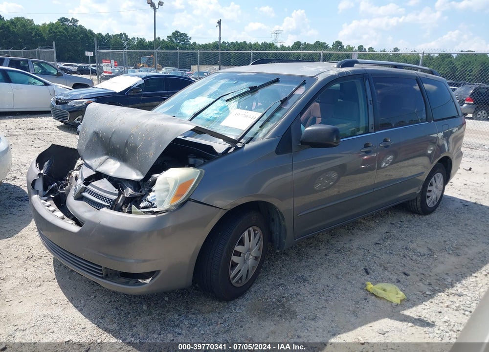 2004 TOYOTA SIENNA CE VIN: 5TDZA23C54S185574