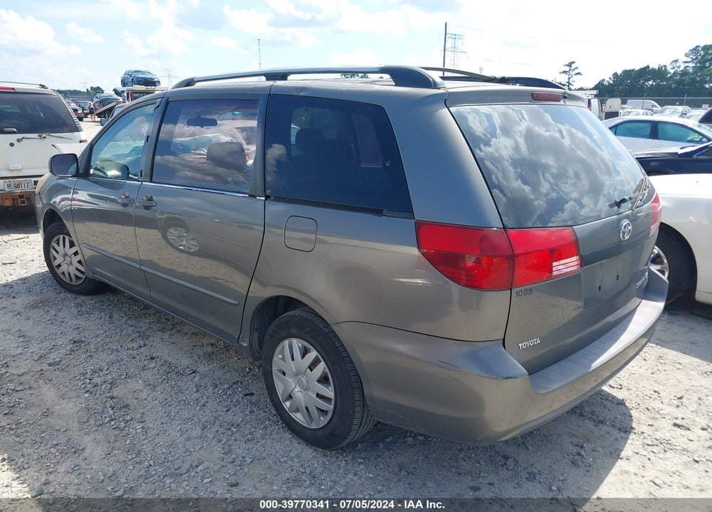 2004 TOYOTA SIENNA CE VIN: 5TDZA23C54S185574