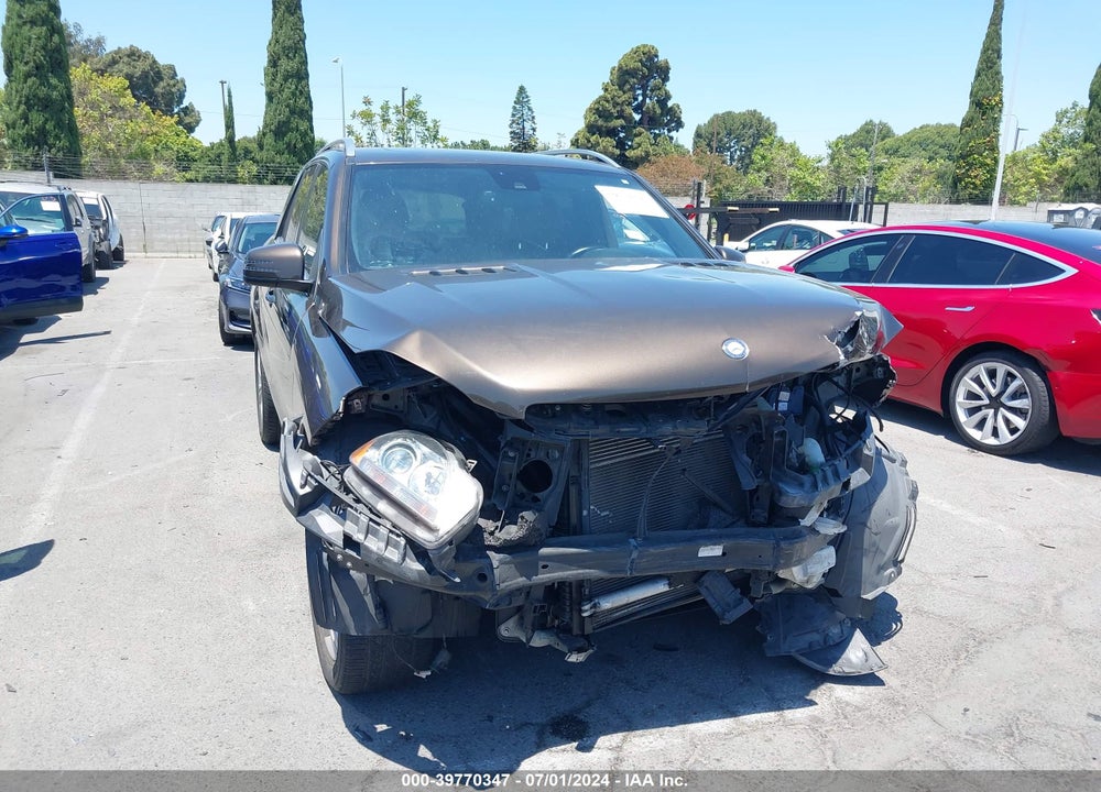 2014 MERCEDES-BENZ ML 350 4MATIC VIN: 4JGDA5HB7EA390190