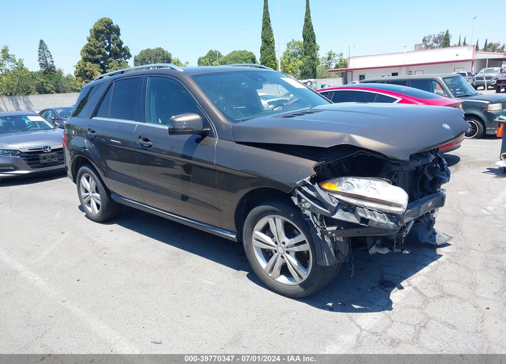 2014 MERCEDES-BENZ ML 350 4MATIC VIN: 4JGDA5HB7EA390190