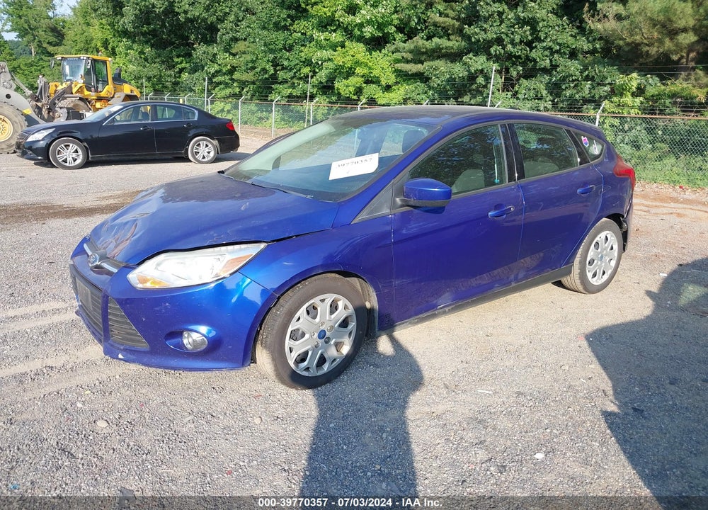 2012 FORD FOCUS SE VIN: 1FAHP3K2XCL344118