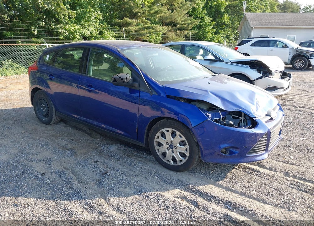 2012 FORD FOCUS SE VIN: 1FAHP3K2XCL344118