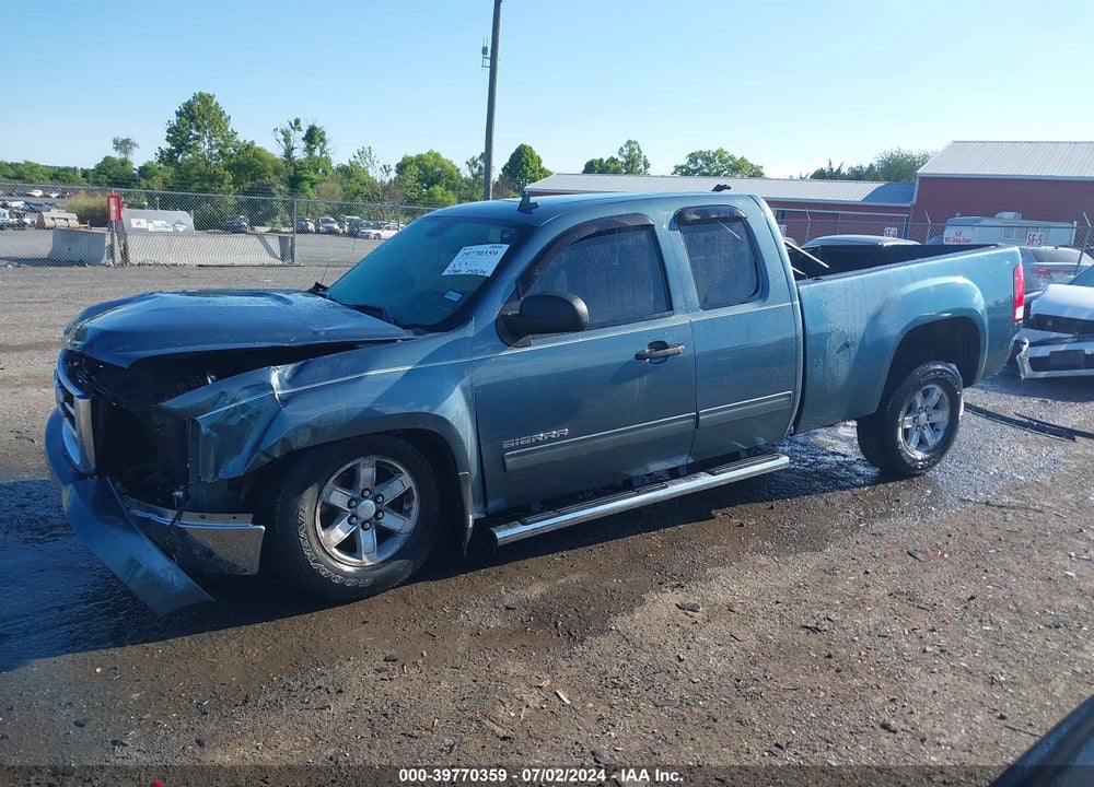 2012 GMC SIERRA 1500 VIN: 1GTR2VE78CZ343062