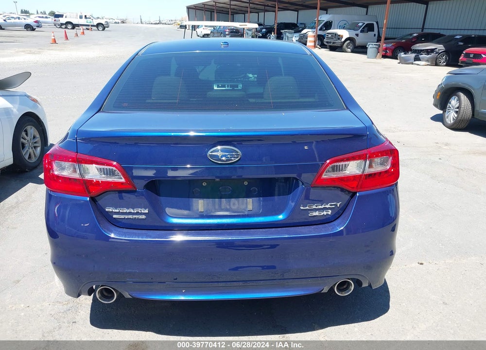 2015 SUBARU LEGACY 3.6R LIMITED VIN: 4S3BNEN68F3024770