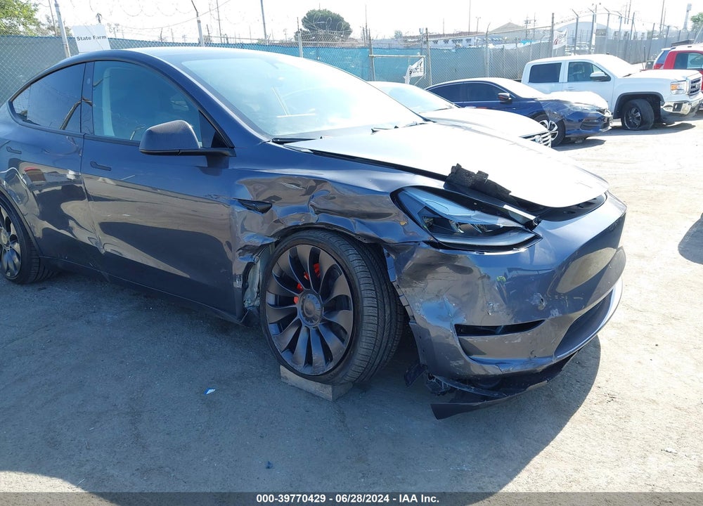 2023 TESLA MODEL Y AWD/PERFORMANCE DUAL MOTOR ALL-WHEEL DRIVE VIN: 7SAYGDEF8PF936854