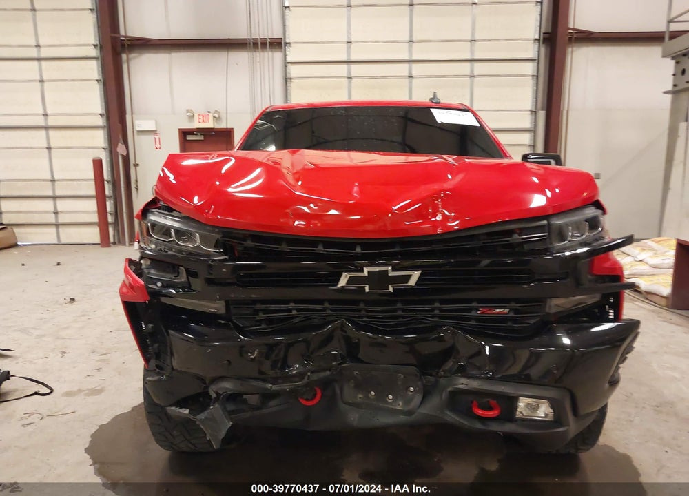 2021 CHEVROLET SILVERADO 1500 4WD SHORT BED LT TRAIL BOSS VIN: 1GCPYFEDXMZ428990
