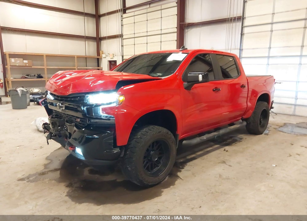 2021 CHEVROLET SILVERADO 1500 4WD SHORT BED LT TRAIL BOSS VIN: 1GCPYFEDXMZ428990