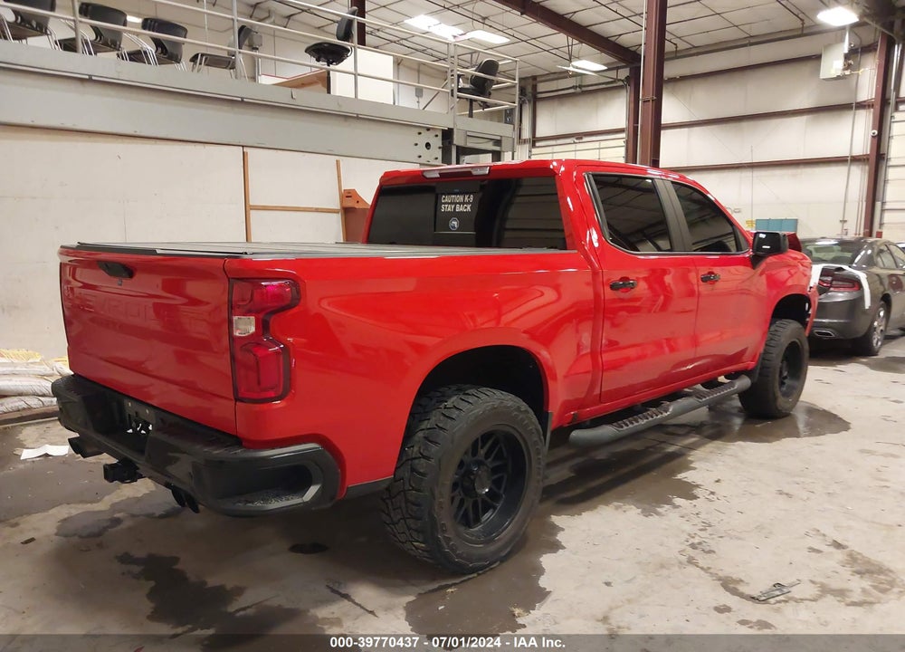 2021 CHEVROLET SILVERADO 1500 4WD SHORT BED LT TRAIL BOSS VIN: 1GCPYFEDXMZ428990
