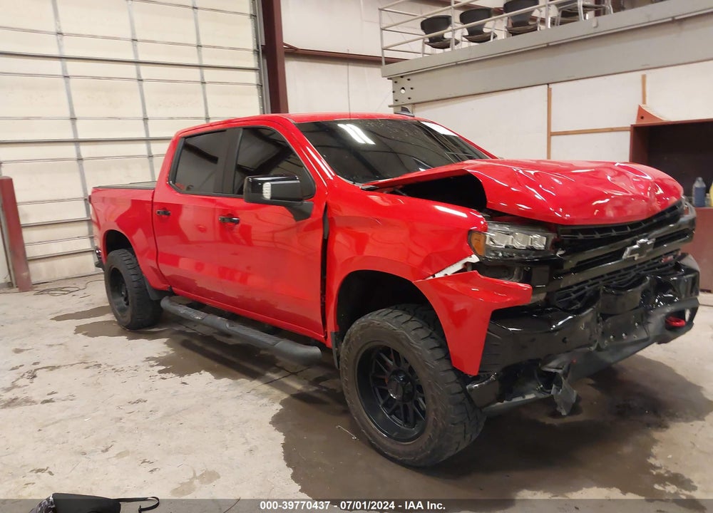2021 CHEVROLET SILVERADO 1500 4WD SHORT BED LT TRAIL BOSS VIN: 1GCPYFEDXMZ428990