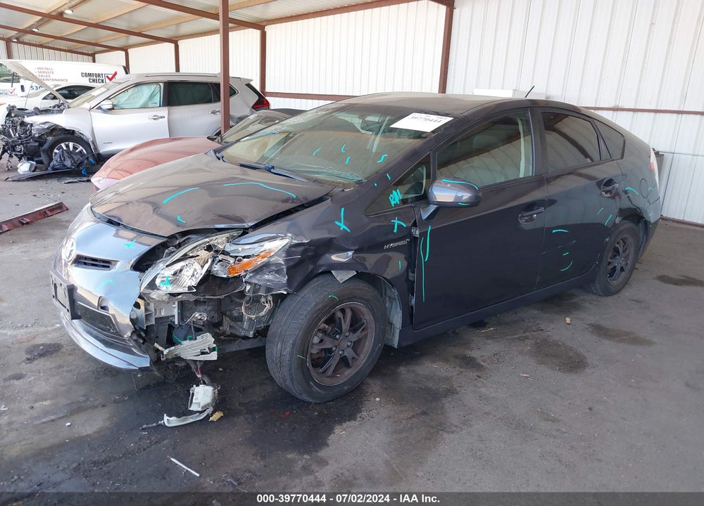 2015 TOYOTA PRIUS TWO VIN: JTDKN3DUXF2000206