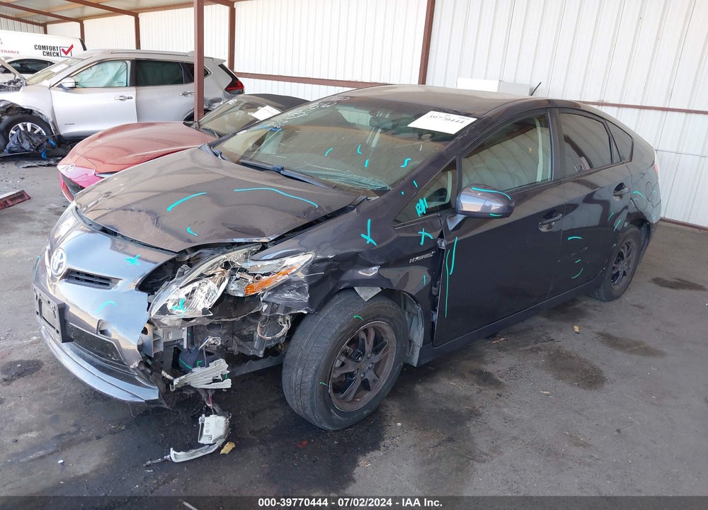 2015 TOYOTA PRIUS TWO VIN: JTDKN3DUXF2000206
