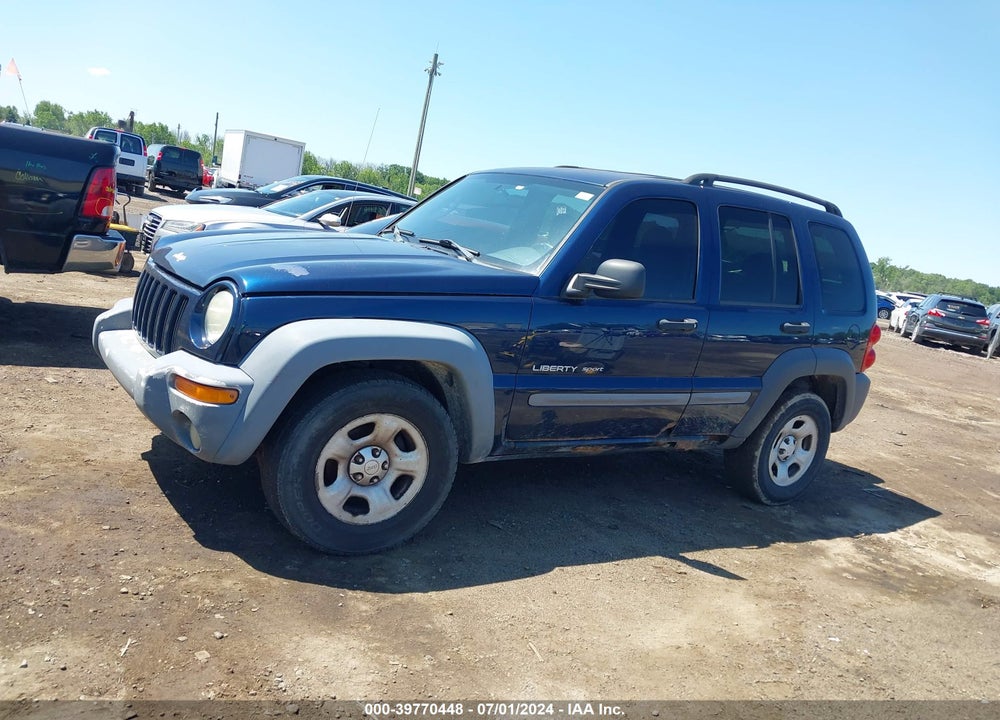 2003 JEEP LIBERTY SPORT VIN: 1J4GL48K73W507363