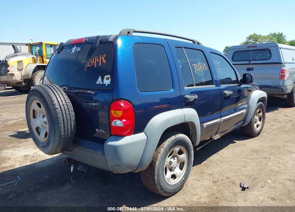 2003 JEEP LIBERTY SPORT VIN: 1J4GL48K73W507363