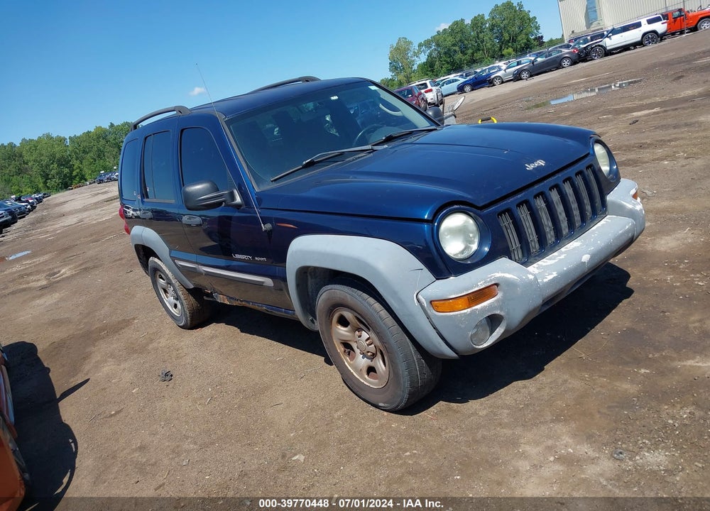 2003 JEEP LIBERTY SPORT VIN: 1J4GL48K73W507363