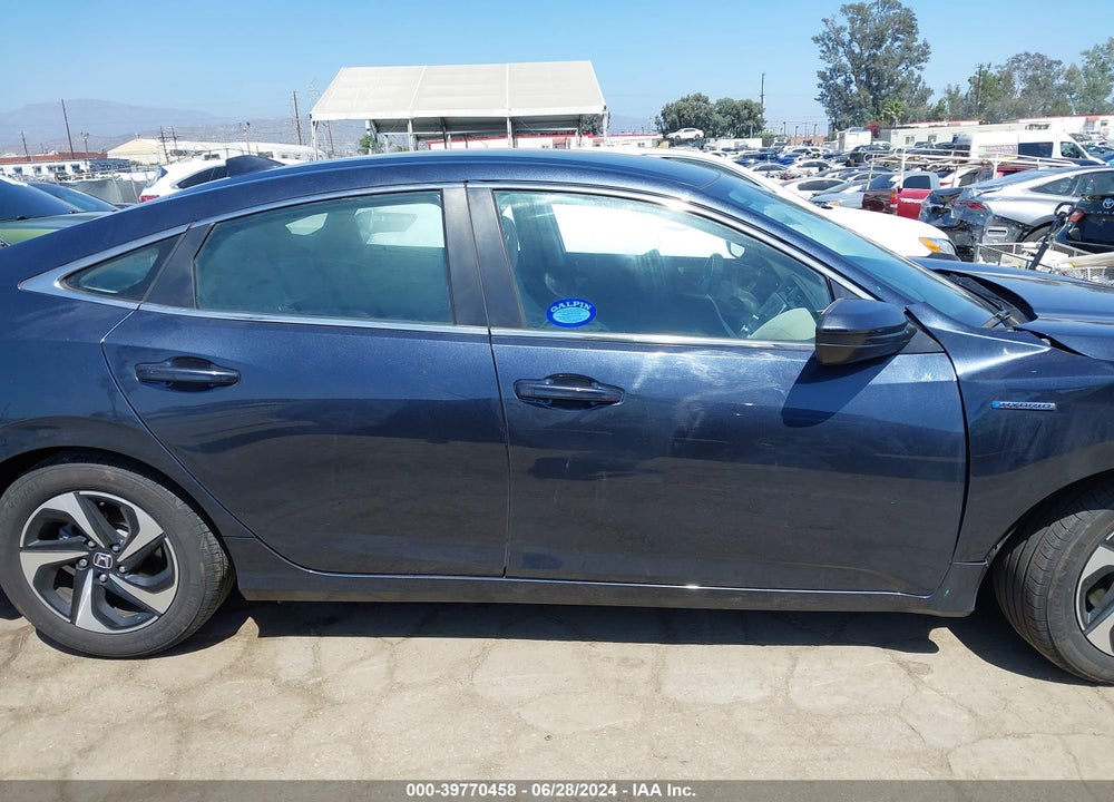 2022 HONDA INSIGHT EX VIN: 19XZE4F54NE009608
