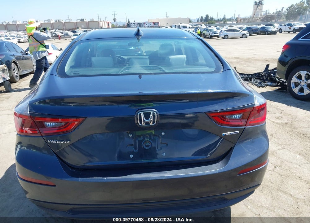 2022 HONDA INSIGHT EX VIN: 19XZE4F54NE009608