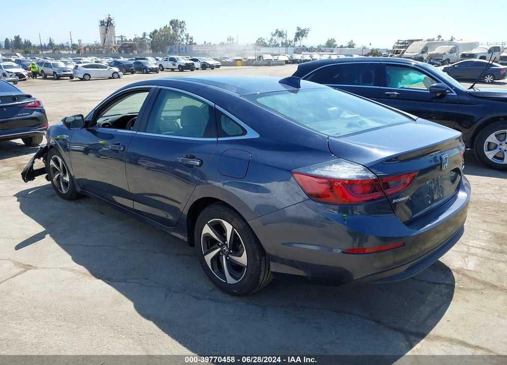 2022 HONDA INSIGHT EX VIN: 19XZE4F54NE009608
