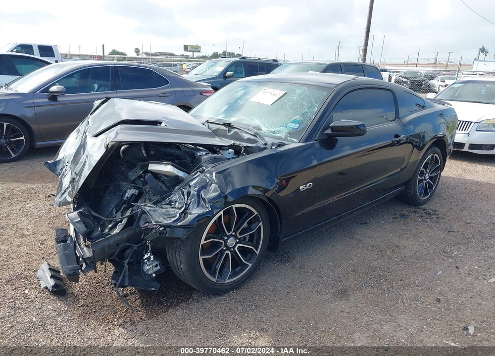 2014 FORD MUSTANG GT PREMIUM VIN: 1ZVBP8CF4E5291368