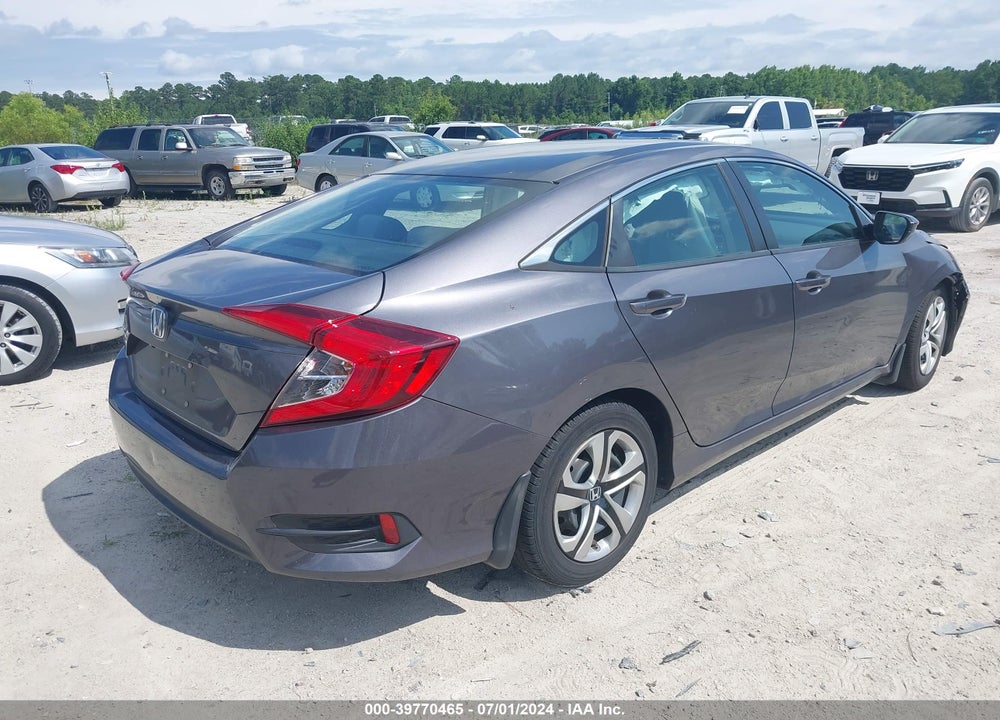 2018 HONDA CIVIC LX VIN: 2HGFC2F51JH602274