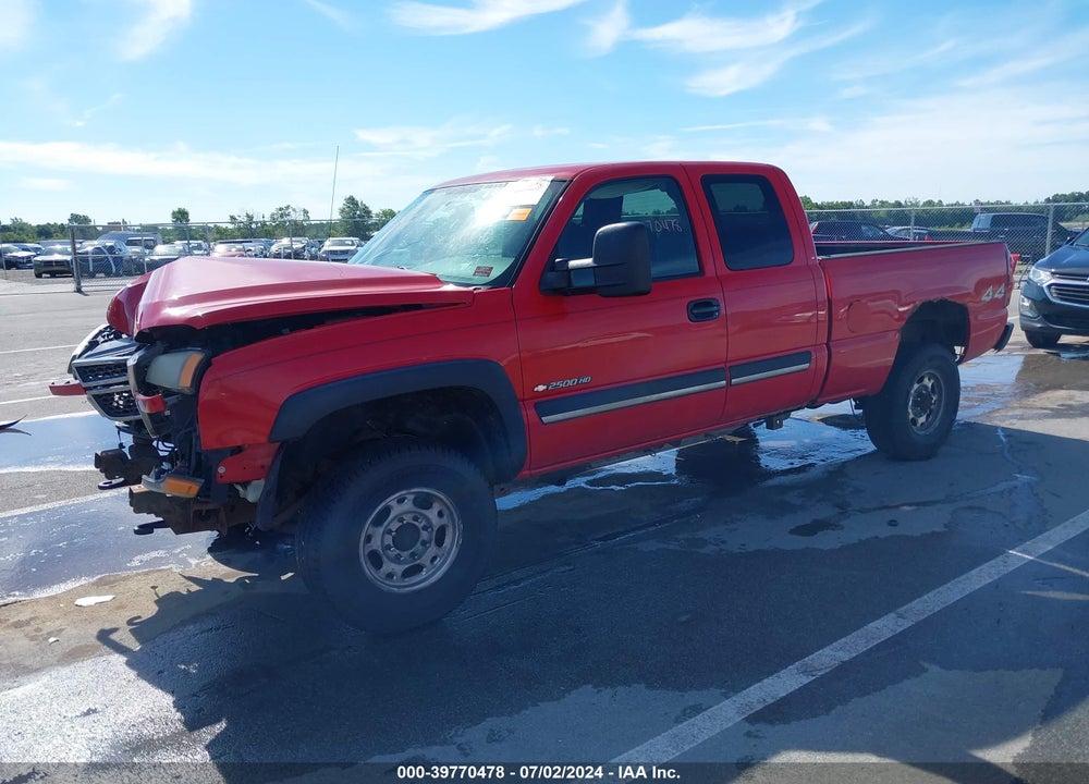 2005 CHEVROLET SILVERADO 2500HD LS VIN: 1GCHK29U45E244176