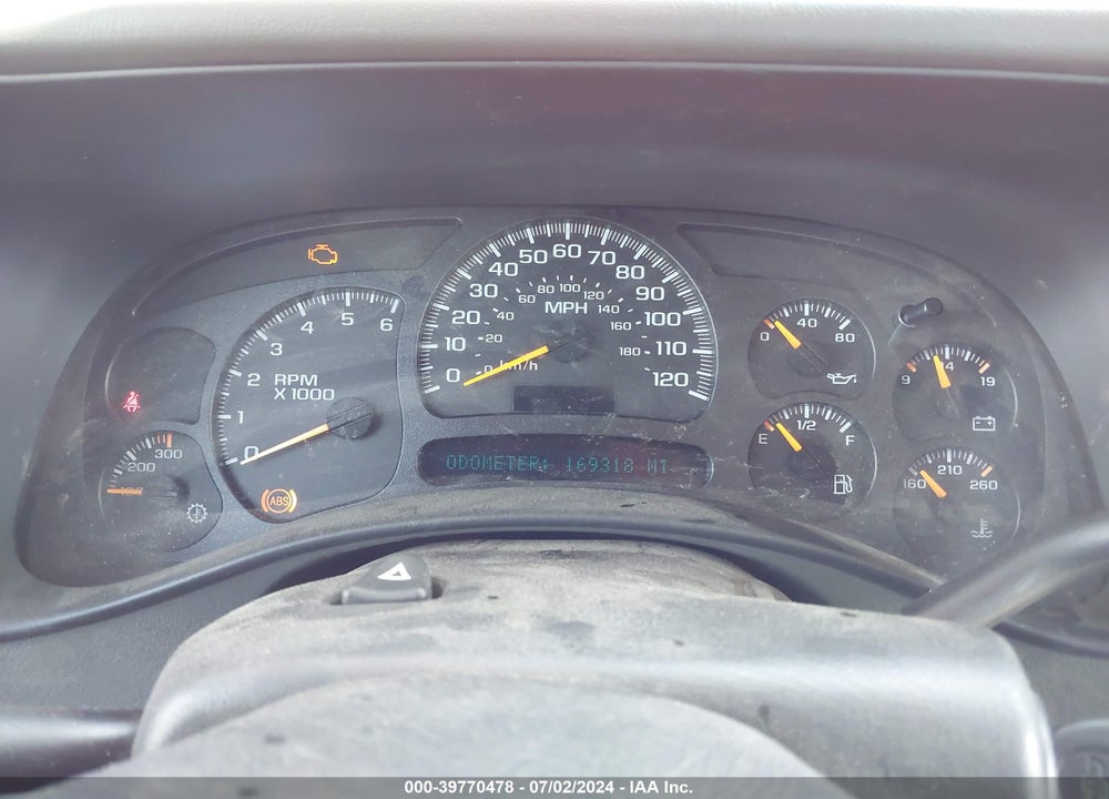 2005 CHEVROLET SILVERADO 2500HD LS VIN: 1GCHK29U45E244176