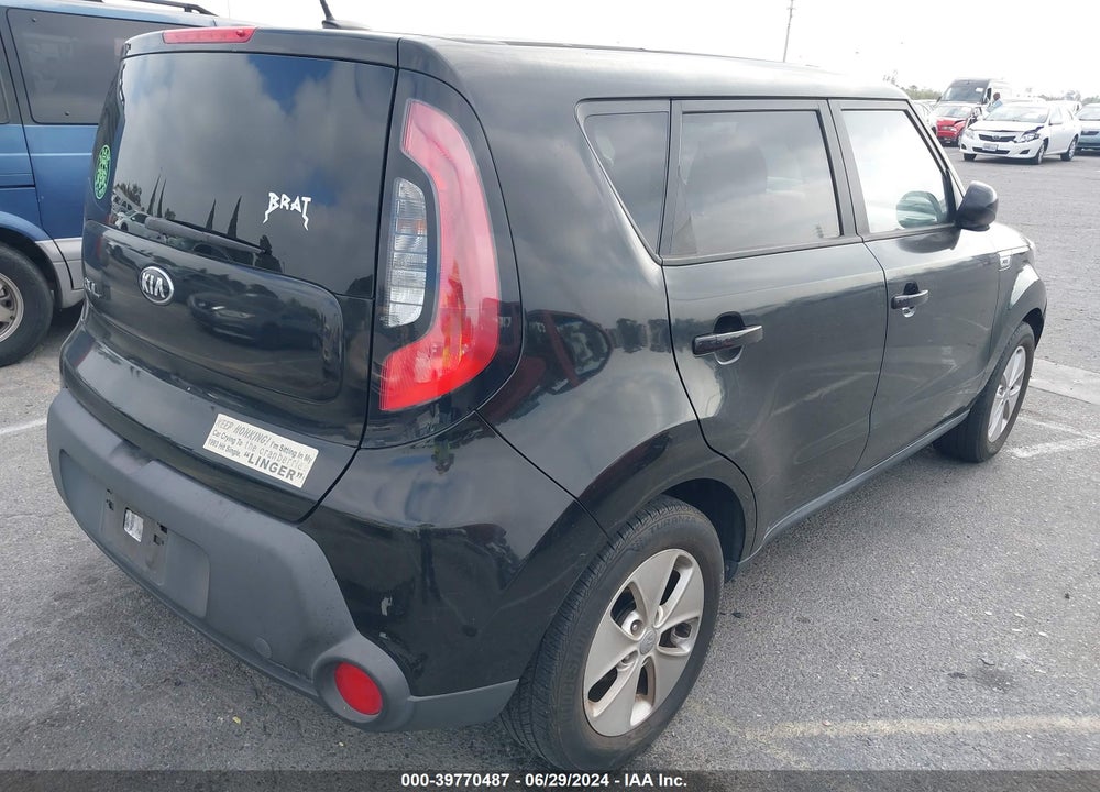 2016 KIA SOUL VIN: KNDJN2A20G7845904