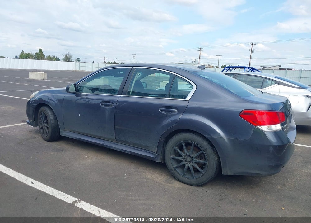 2014 SUBARU LEGACY 2.5I PREMIUM VIN: 4S3BMBD61E3029374
