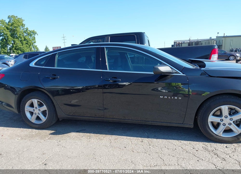 2022 CHEVROLET MALIBU FWD LS VIN: 1G1ZB5ST5NF186038