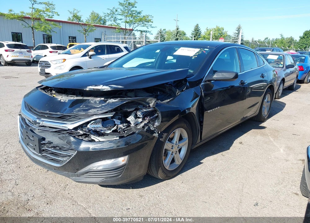 2022 CHEVROLET MALIBU FWD LS VIN: 1G1ZB5ST5NF186038