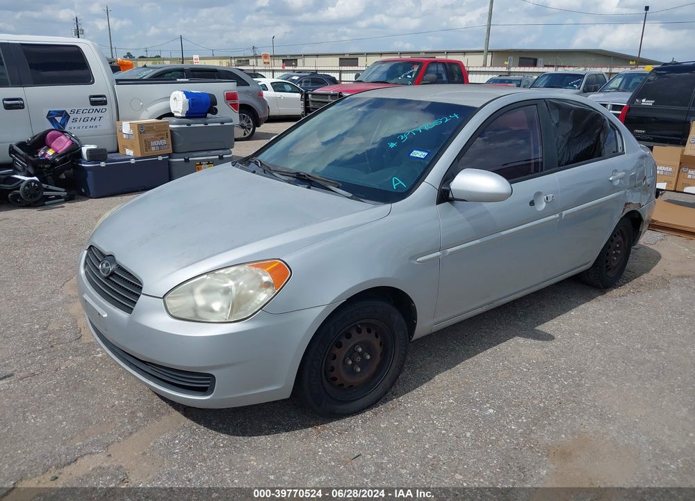 2009 HYUNDAI ACCENT GLS VIN: KMHCN46CX9U377721