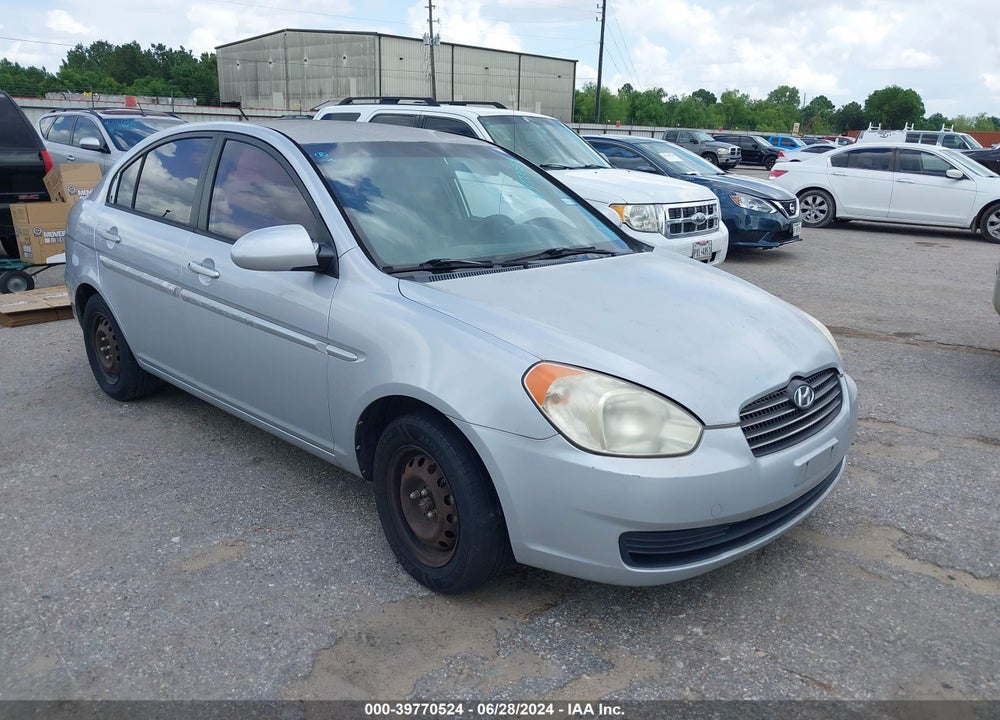 2009 HYUNDAI ACCENT GLS VIN: KMHCN46CX9U377721