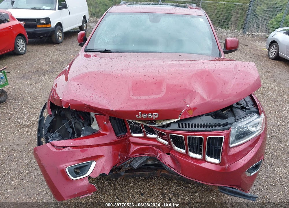 2014 JEEP GRAND CHEROKEE LAREDO VIN: 1C4RJFAG1EC458459
