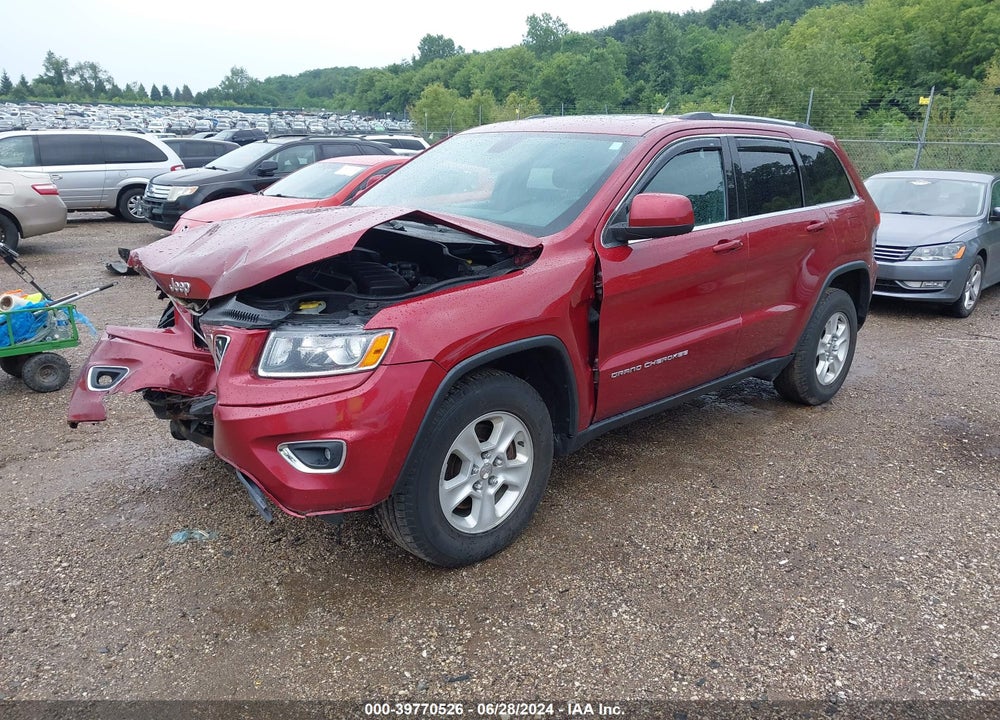 2014 JEEP GRAND CHEROKEE LAREDO VIN: 1C4RJFAG1EC458459