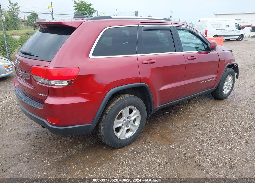 2014 JEEP GRAND CHEROKEE LAREDO VIN: 1C4RJFAG1EC458459