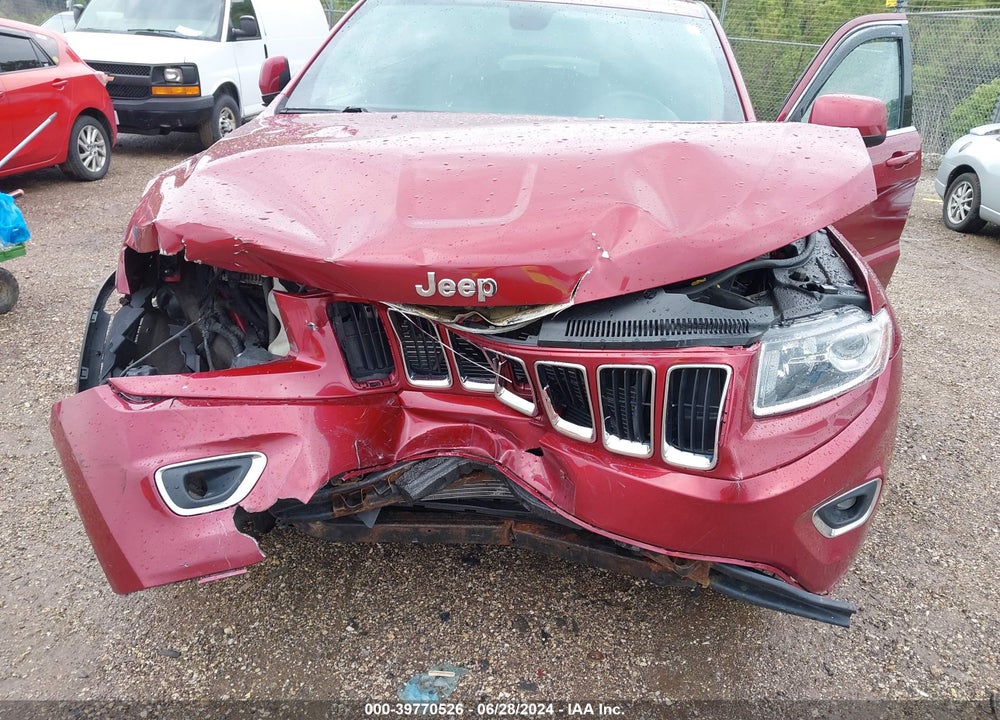 2014 JEEP GRAND CHEROKEE LAREDO VIN: 1C4RJFAG1EC458459