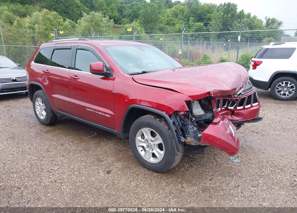 2014 JEEP GRAND CHEROKEE LAREDO VIN: 1C4RJFAG1EC458459