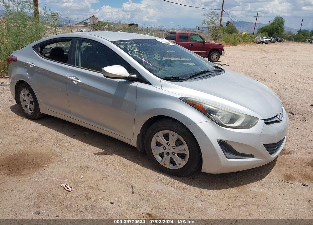 2016 HYUNDAI ELANTRA SE VIN: 5NPDH4AE6GH671018