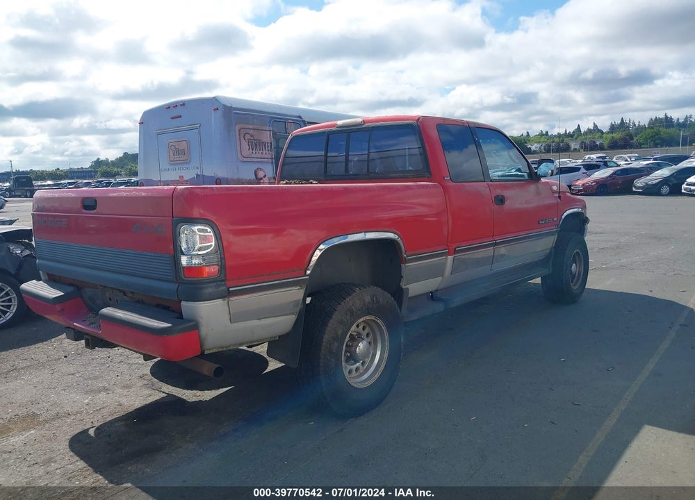 1996 DODGE RAM 2500 VIN: 3B7KF23Z4TM184826