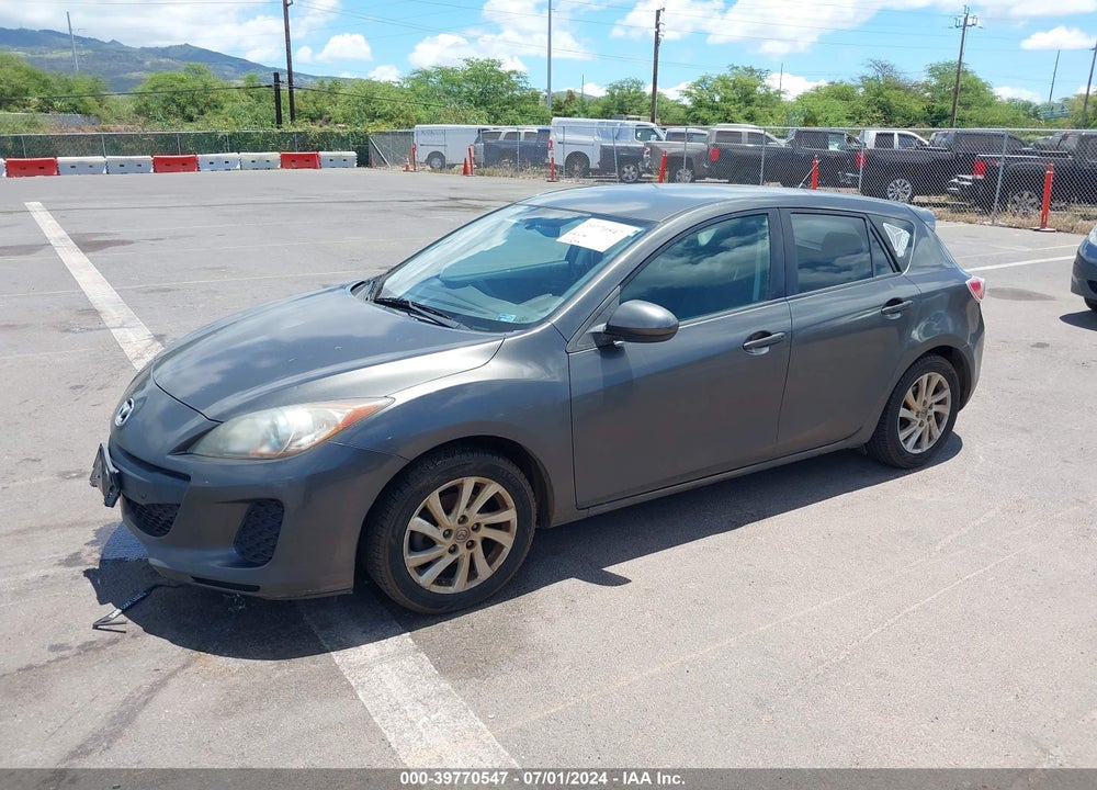 2012 MAZDA 3 I TOURING VIN: JM1BL1L79C1700046