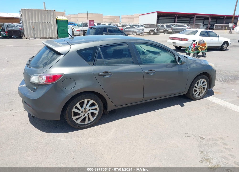 2012 MAZDA 3 I TOURING VIN: JM1BL1L79C1700046