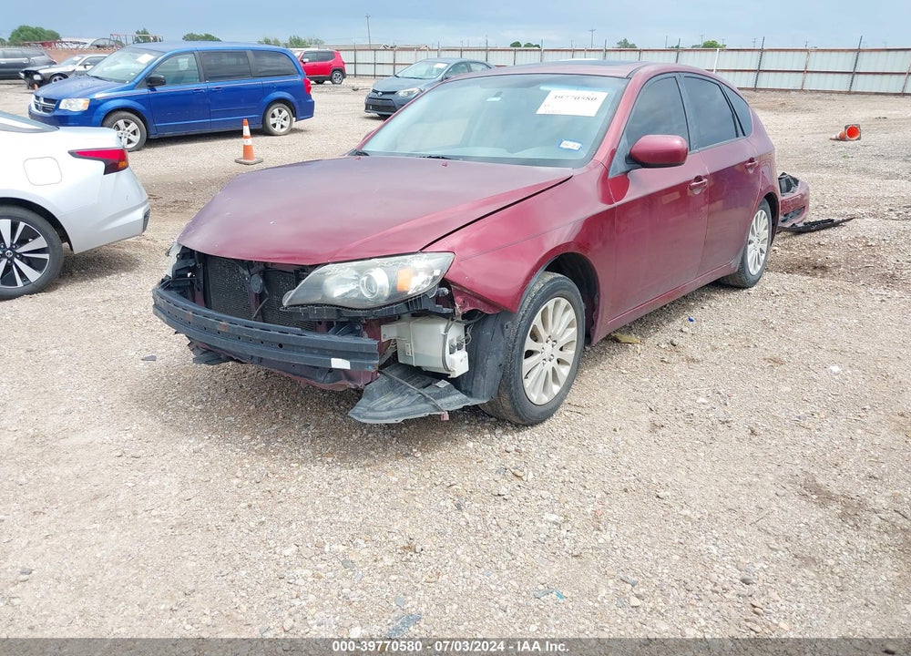 2011 SUBARU IMPREZA 2.5I PREMIUM VIN: JF1GH6B63BH832311