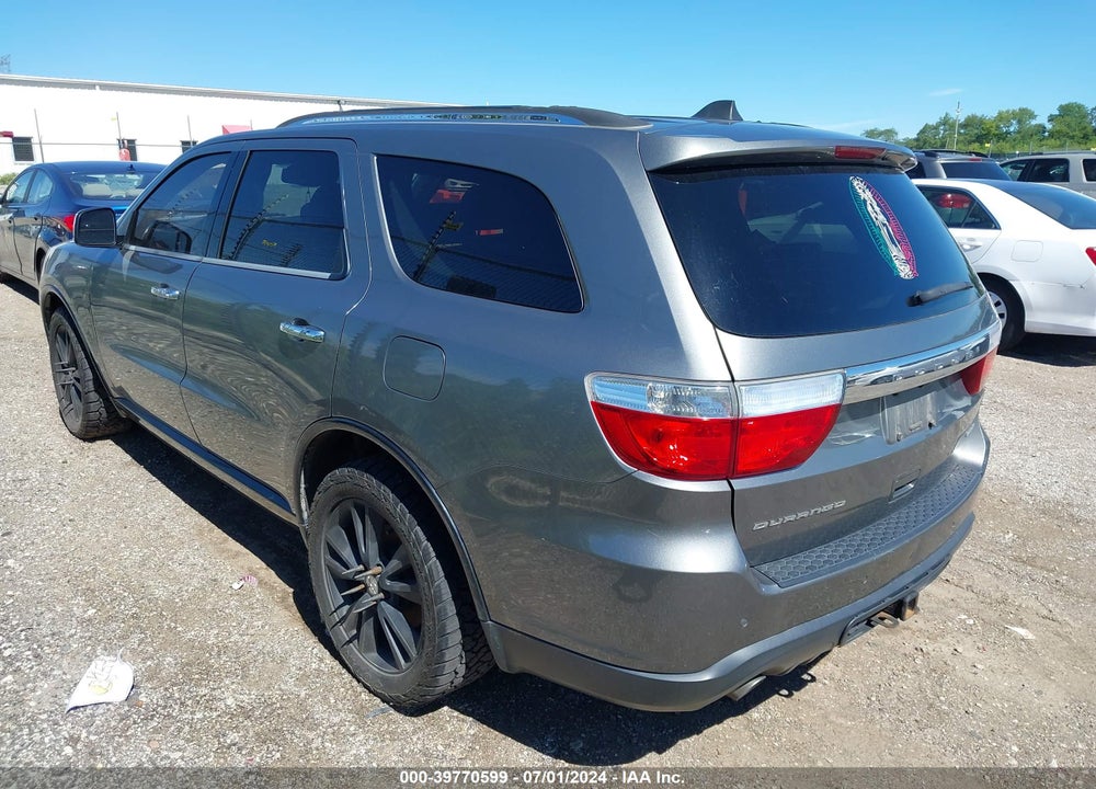2011 DODGE DURANGO CREW VIN: 1D4SD4GT0BC708659