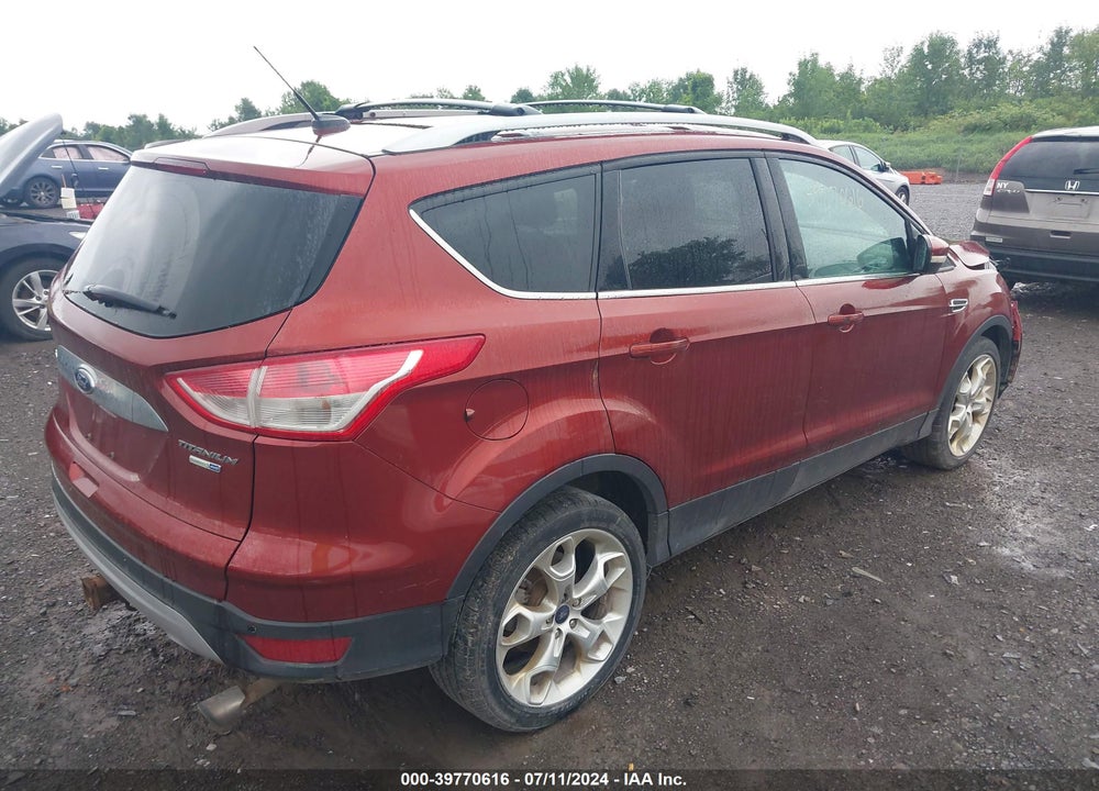 2014 FORD ESCAPE TITANIUM VIN: 1FMCU9J92EUB21062